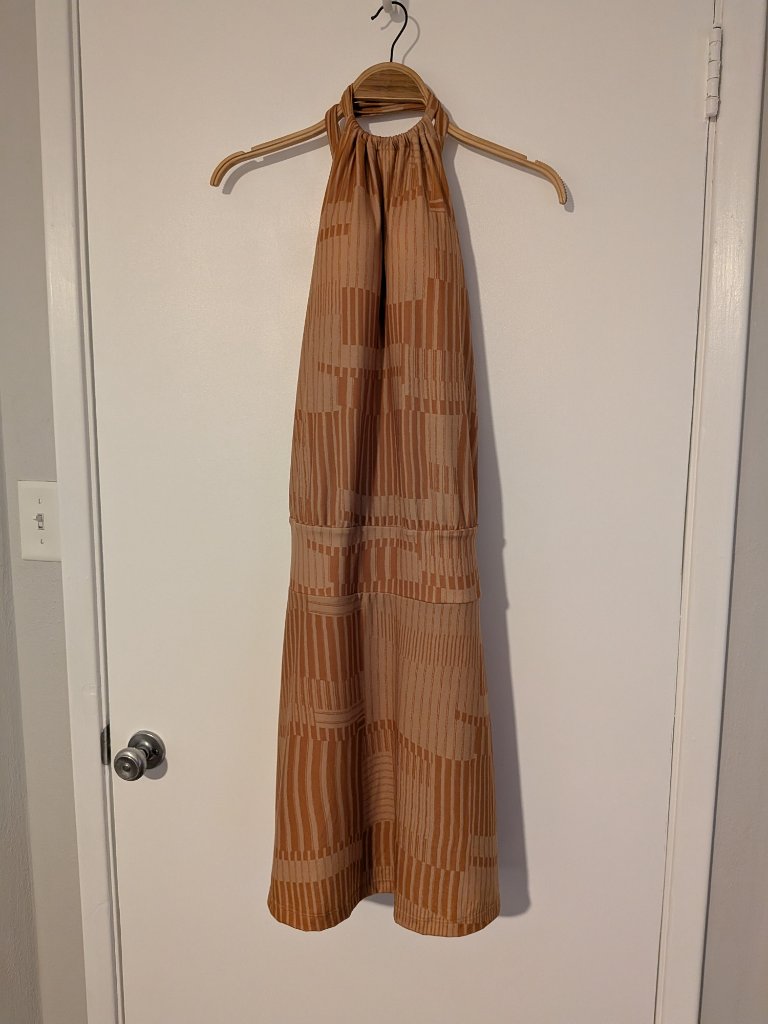 Prana Avore Gold-Tone Print Athletic Dress — image 5 of 8